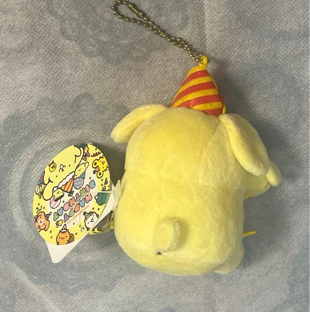 【新品・タグ付き】ポムポムプリン カフェ限定　バースデー　マスコット