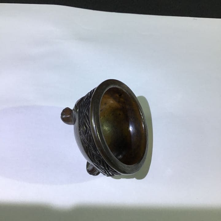 玉彫三足銀火屋ミニ