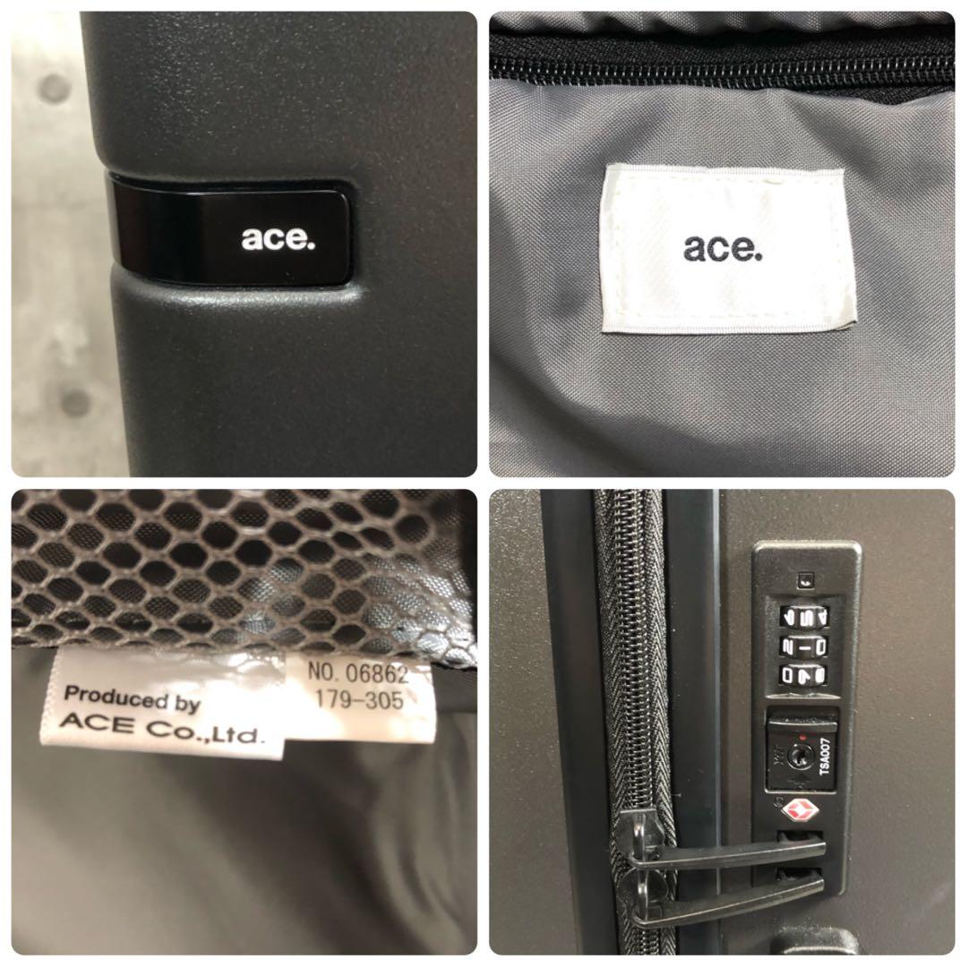 ace. コーナーストーン2Z スーツケース ブラック TSAロック 48L - メルカリ