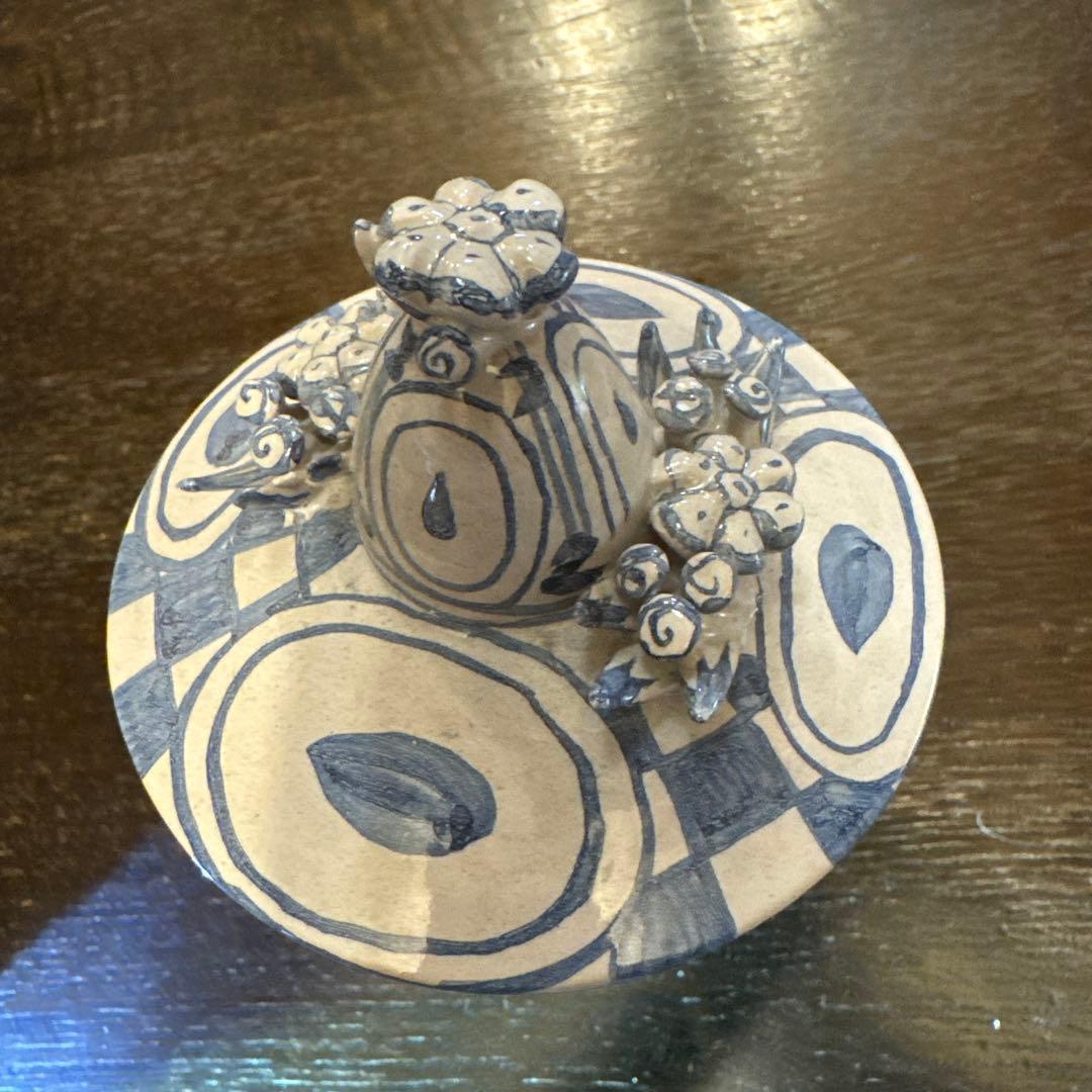 ビヨンヴィンブラッド 陶器人形 花