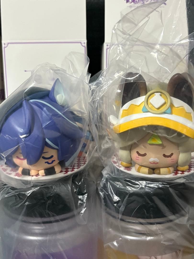 原神 × スシロー コラボ ミニフィギュア / クリアボトル コンプリート