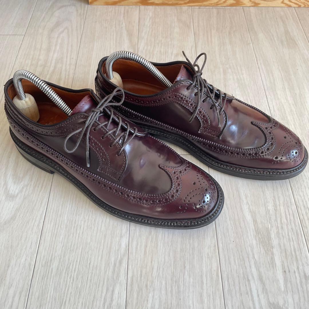 Alden オールデン 975 ロングウィング　コードバン　バーガンディ　6.5