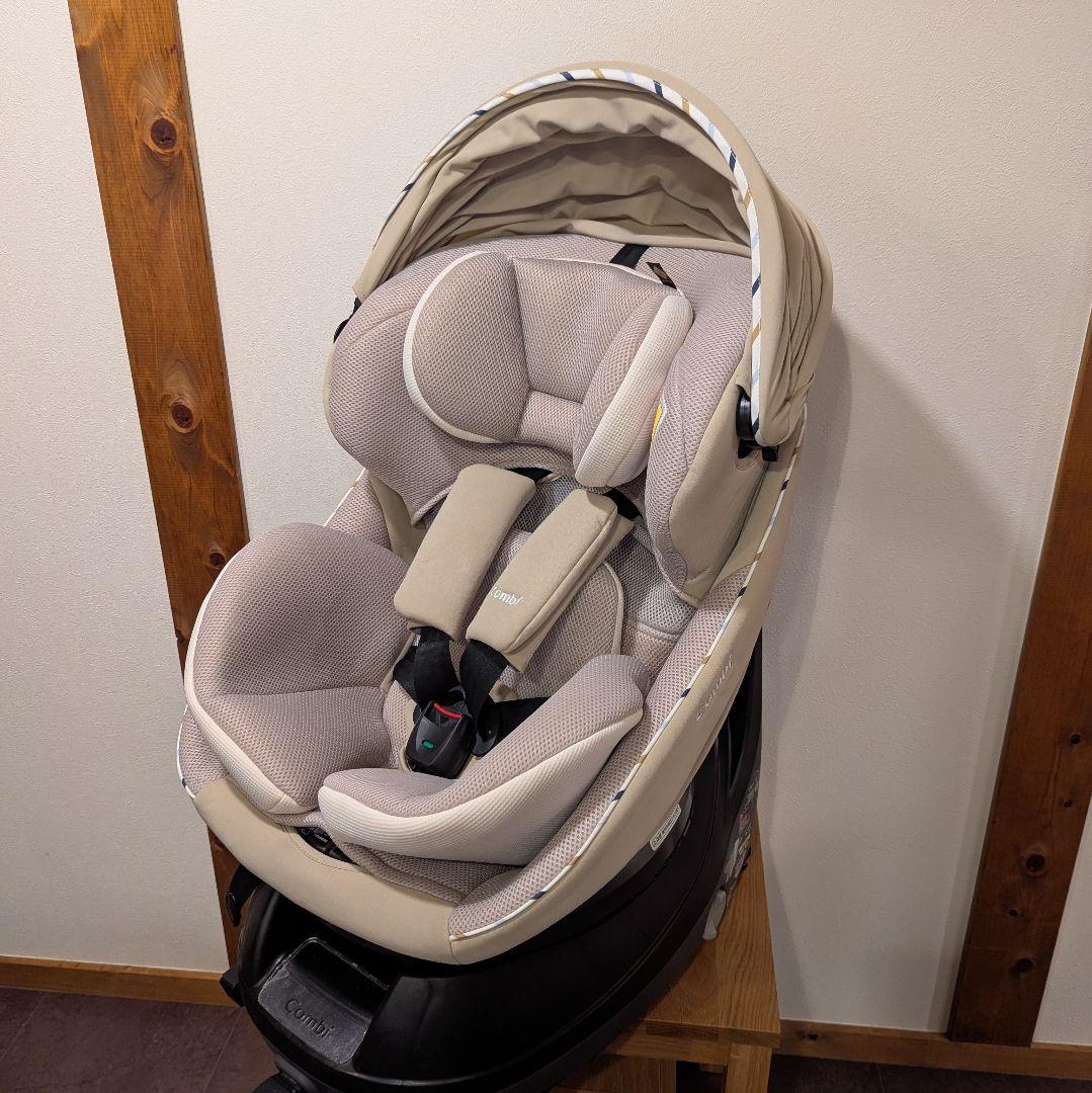 クルムーヴ スマート ISOFIX JN-570 ベージュ コンビ