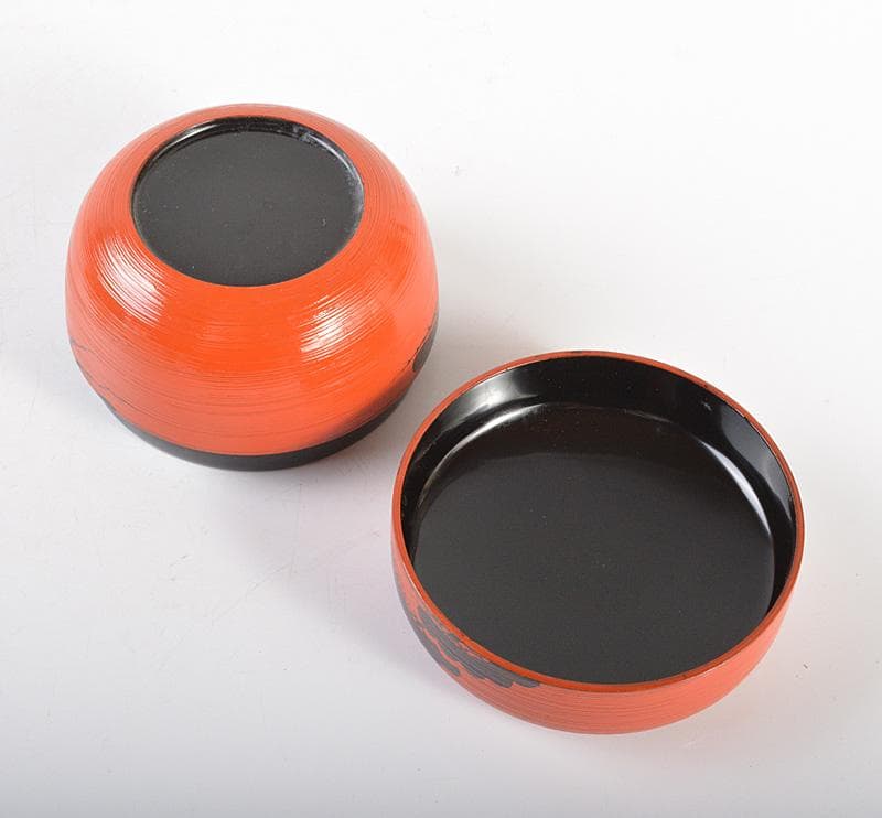 茶道具　林宗良作　淡々斎好写　朝陽棗　共箱　V　5943