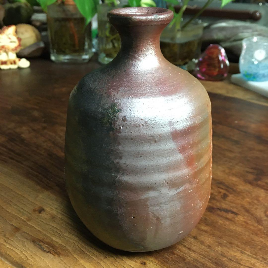 備前焼　山本出　県指定重要無形文化財　徳利　ぐい呑　酒呑　置物　父・山本陶秀