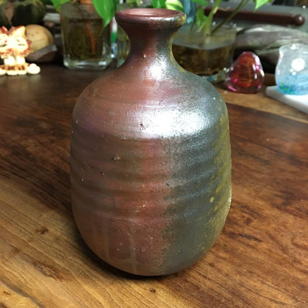 備前焼　山本出　県指定重要無形文化財　徳利　ぐい呑　酒呑　置物　父・山本陶秀