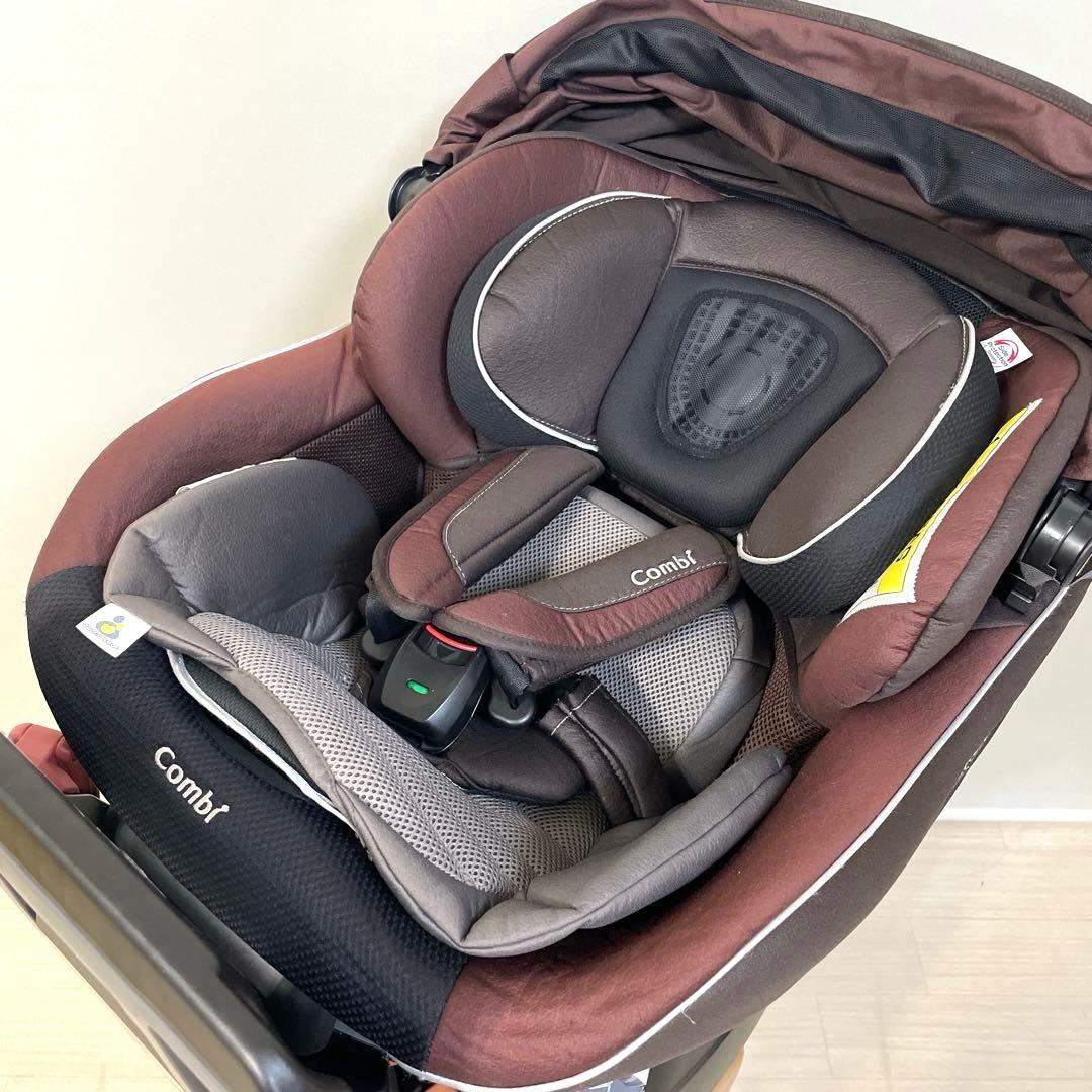 美品❗️Combi ネルーム neroom エッグショック 回転式チャイルドシート