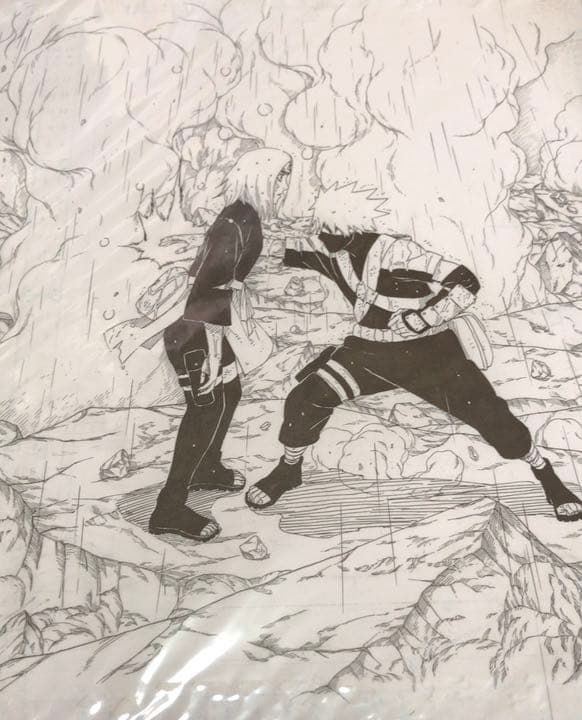 ナルト NARUTO うちはオビト 複製原画/複製原稿 ナルト NARUTO うちは