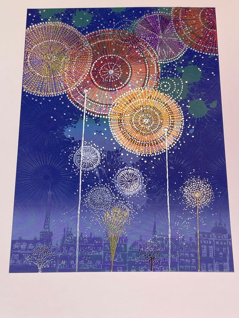 箔押し　カレンダー　12ヶ月　絵柄　48点