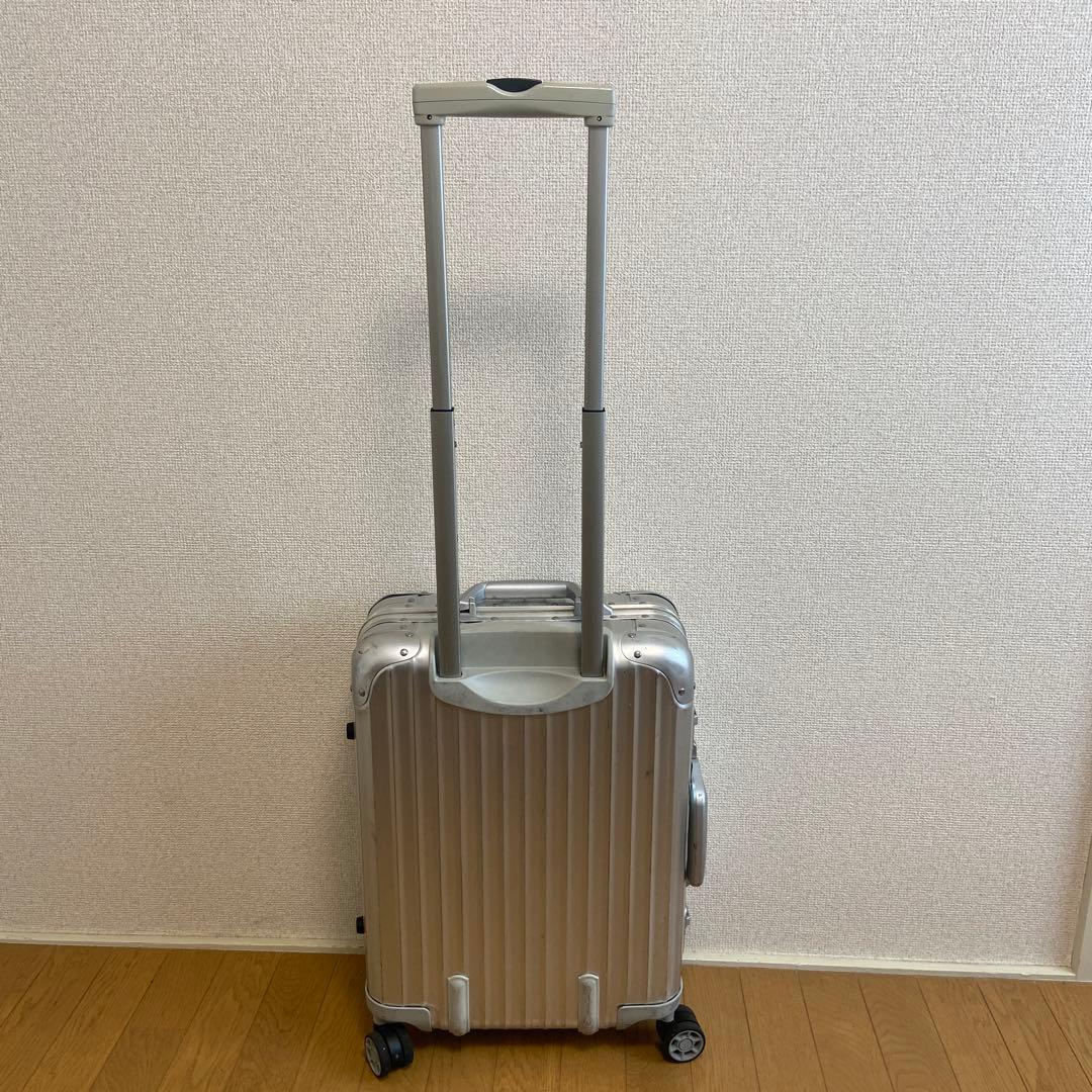 レア】RIMOWAリモワトパーズ32L機内持ち込み可スーツケース旧青ロゴ