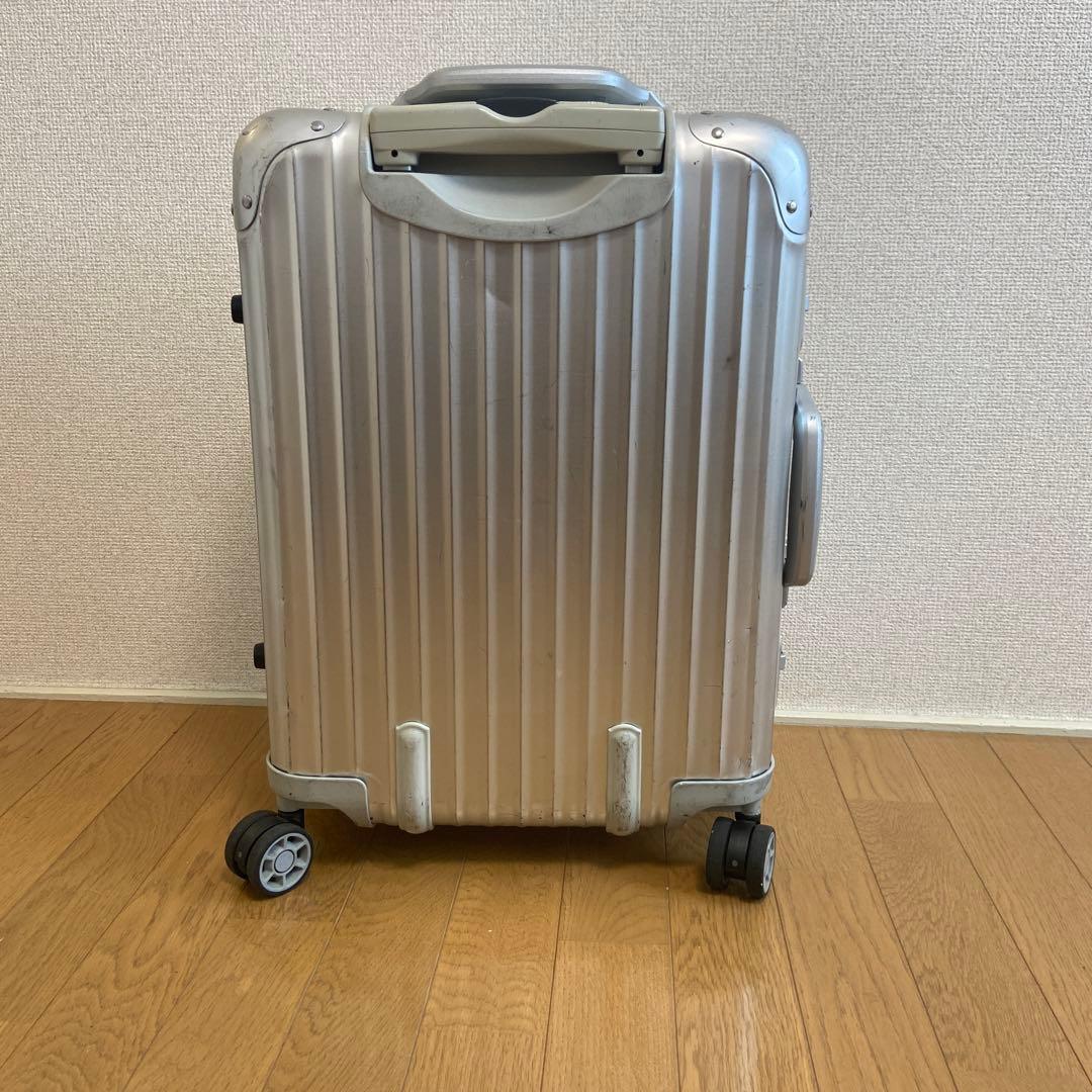 レア】RIMOWAリモワトパーズ32L機内持ち込み可スーツケース旧青ロゴ