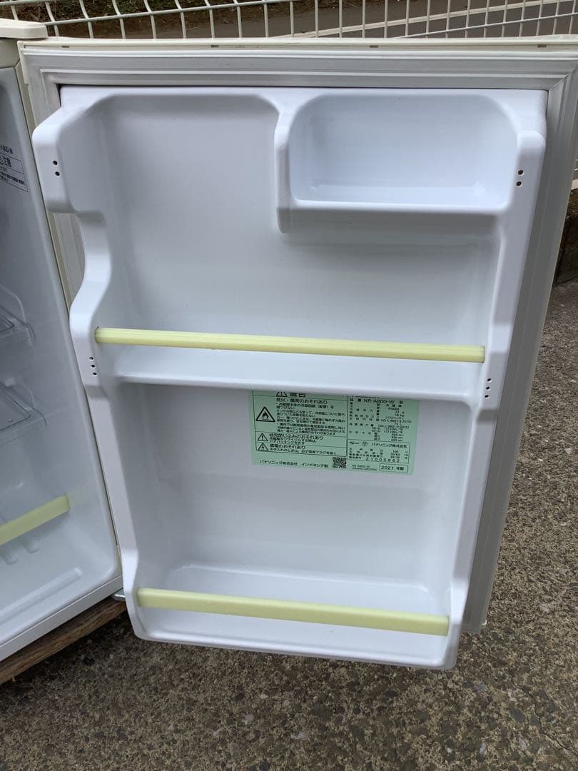 2021年製 1ドア冷蔵庫 パナソニック NR-A80D-W 75L（★）