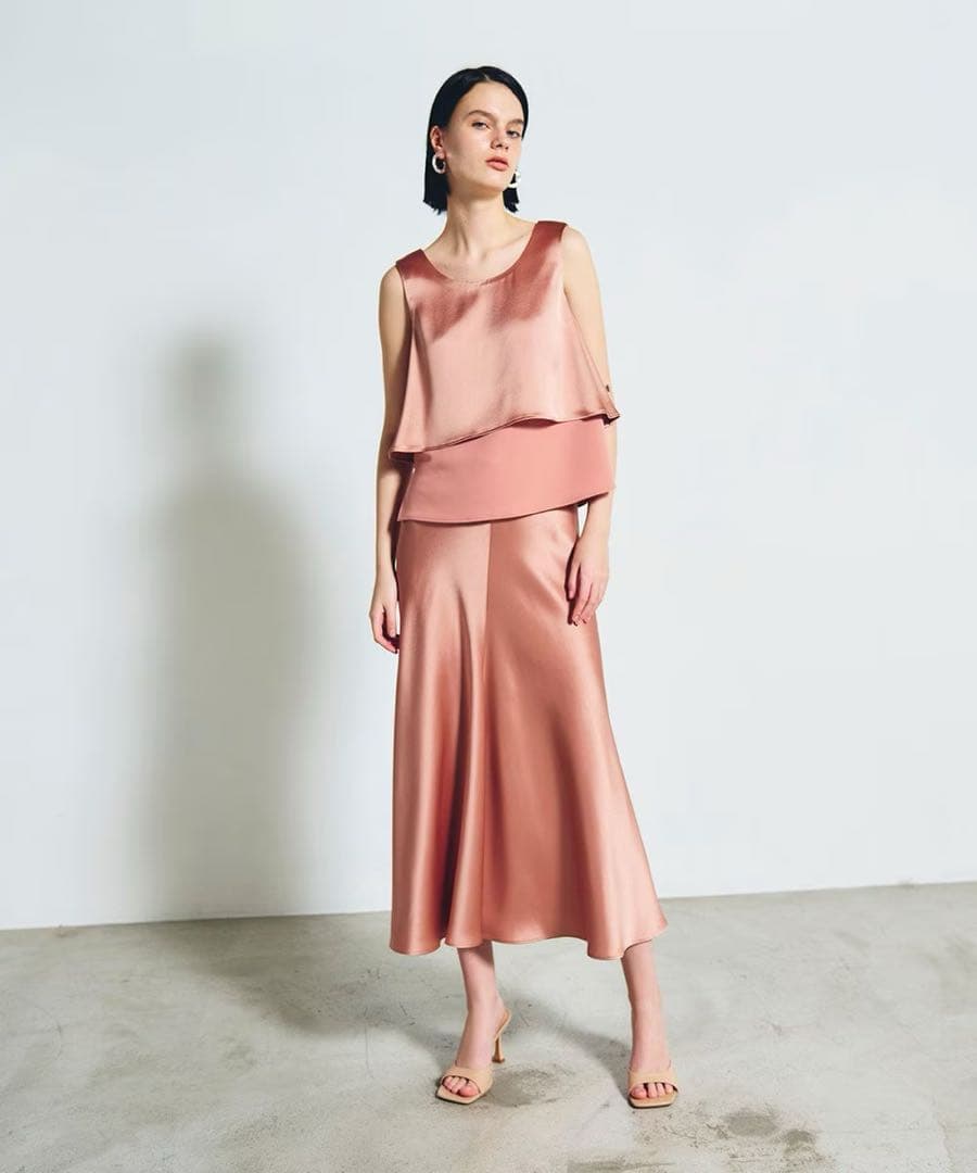 みよGRACE CLASS バックコンシャスサテンオレンジ&黒セット