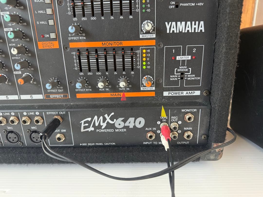 YAMAHA パワードミキサー EMX640 (a14)