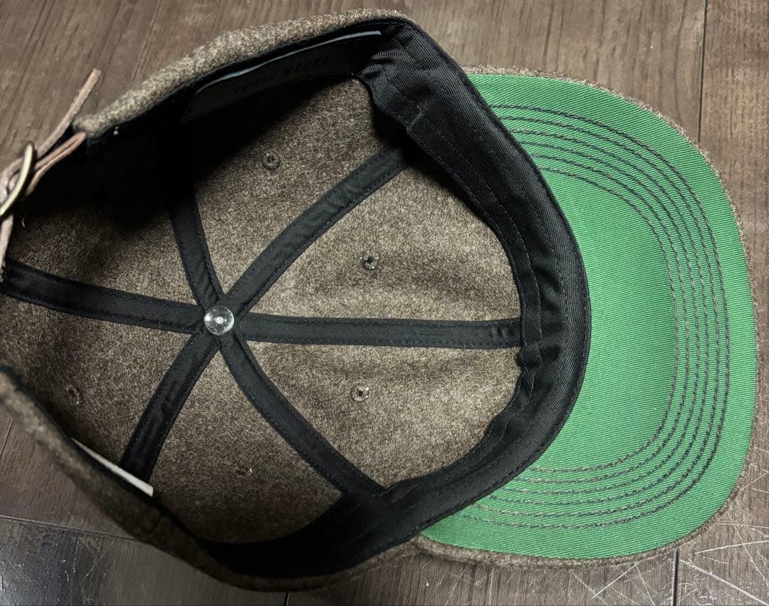 PABLO VINCI 6 PANEL CAP / MELTON パブロヴィンチ