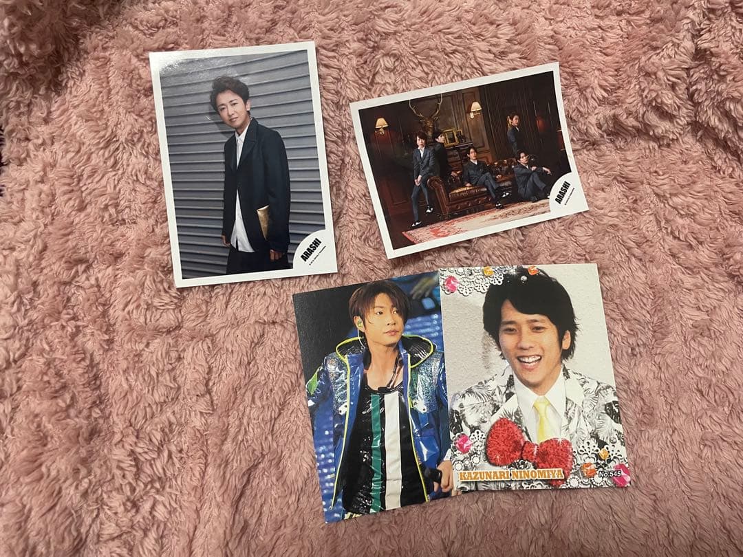 アイドルグループ写真カードセット