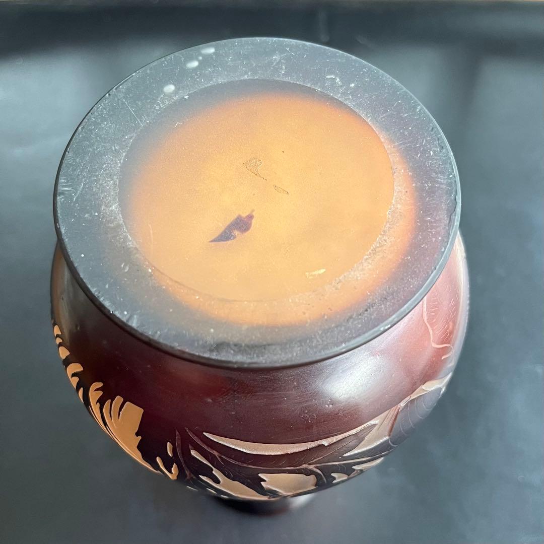 エミール、ガレ海藻彫刻 花瓶 本物保証｜エミール、ガレ海藻彫刻 花瓶