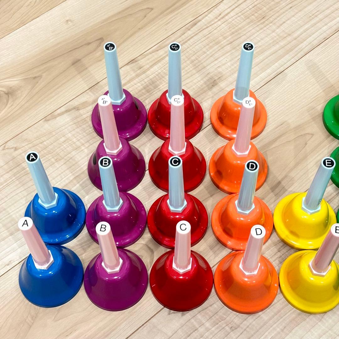 ウチダ ミュージックベル MB-C 23音組 ハンドベル