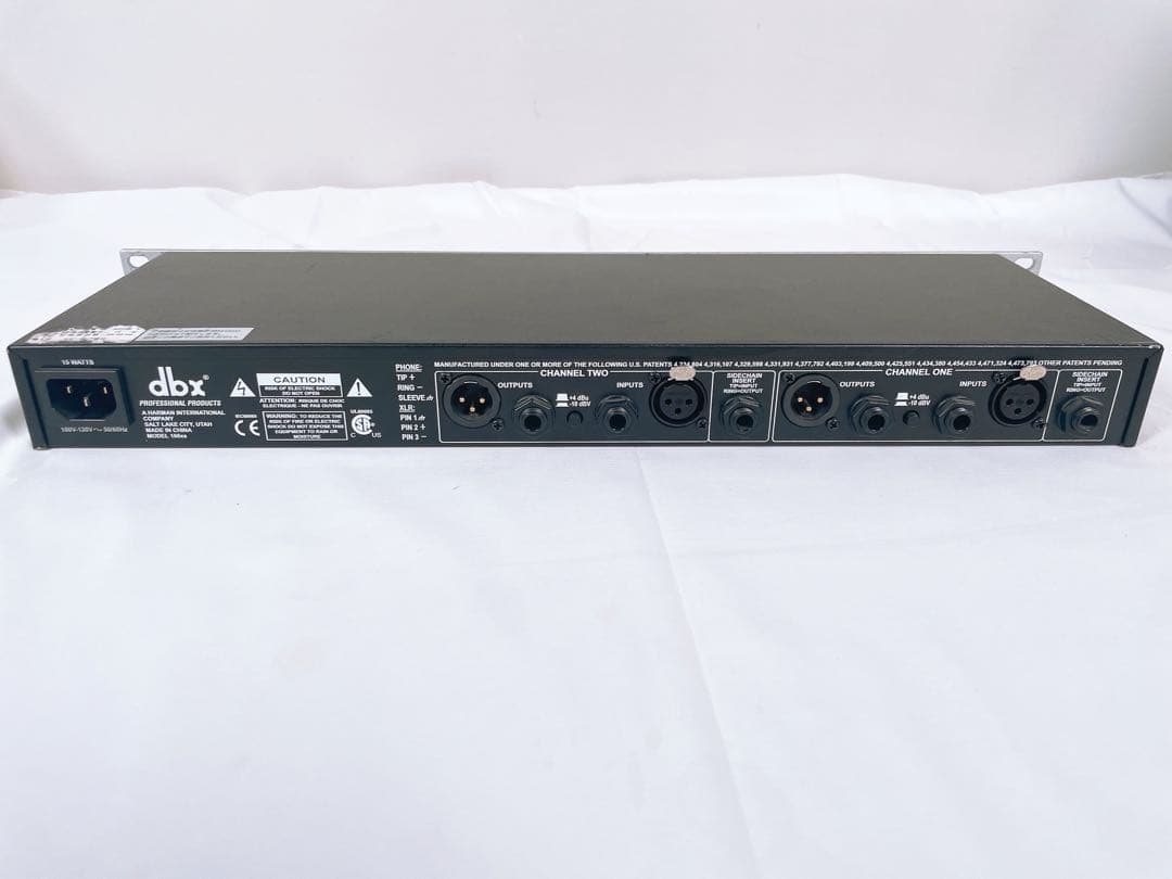 【良品】 dbx 166xs ステレオ コンプレッサー リミッター ゲート