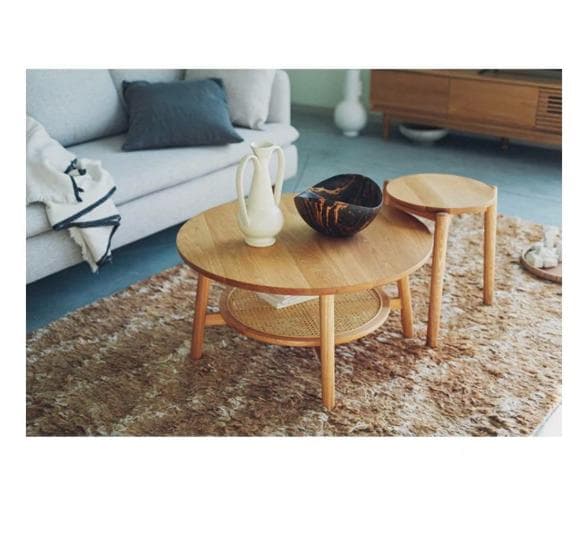 unico SOLK ローテーブル Φ760 机 形 ウッド ウニコ