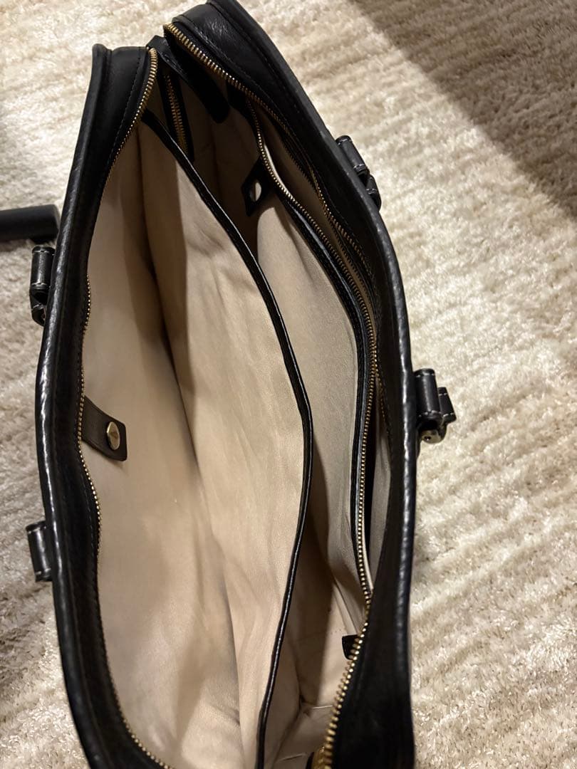 【美品】土屋鞄　ウルバーノ　アーバンブリーフ黒　メンズビジネスバッグ