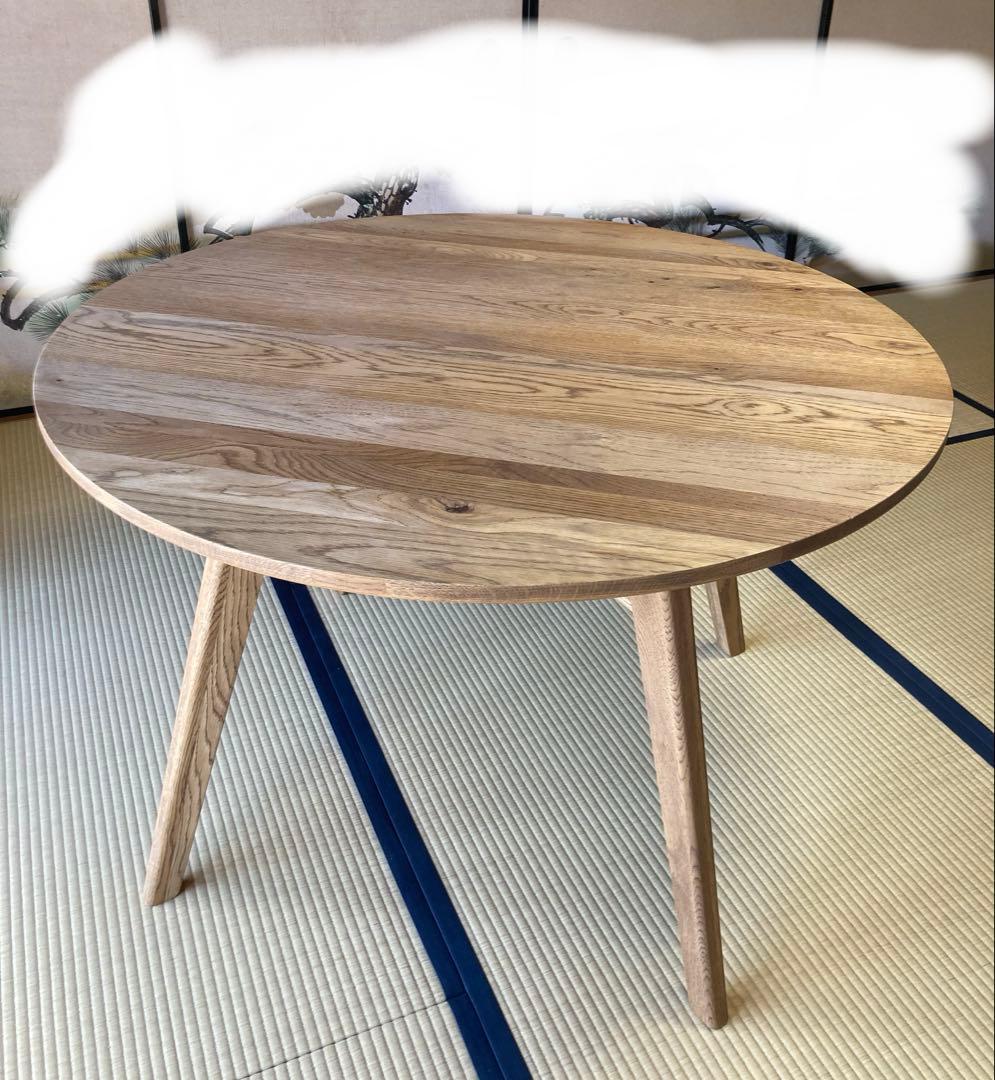 unico ウニコADDAY ラウンドダイニングテーブルΦ1100