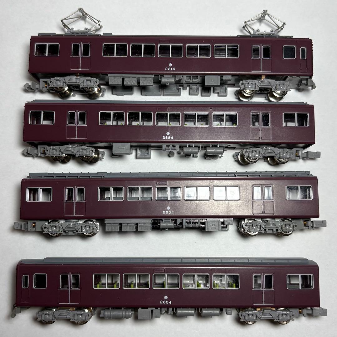 Nゲージ 阪急 2800系2扉非冷房車7両セット　グリーンマックス【限定品】