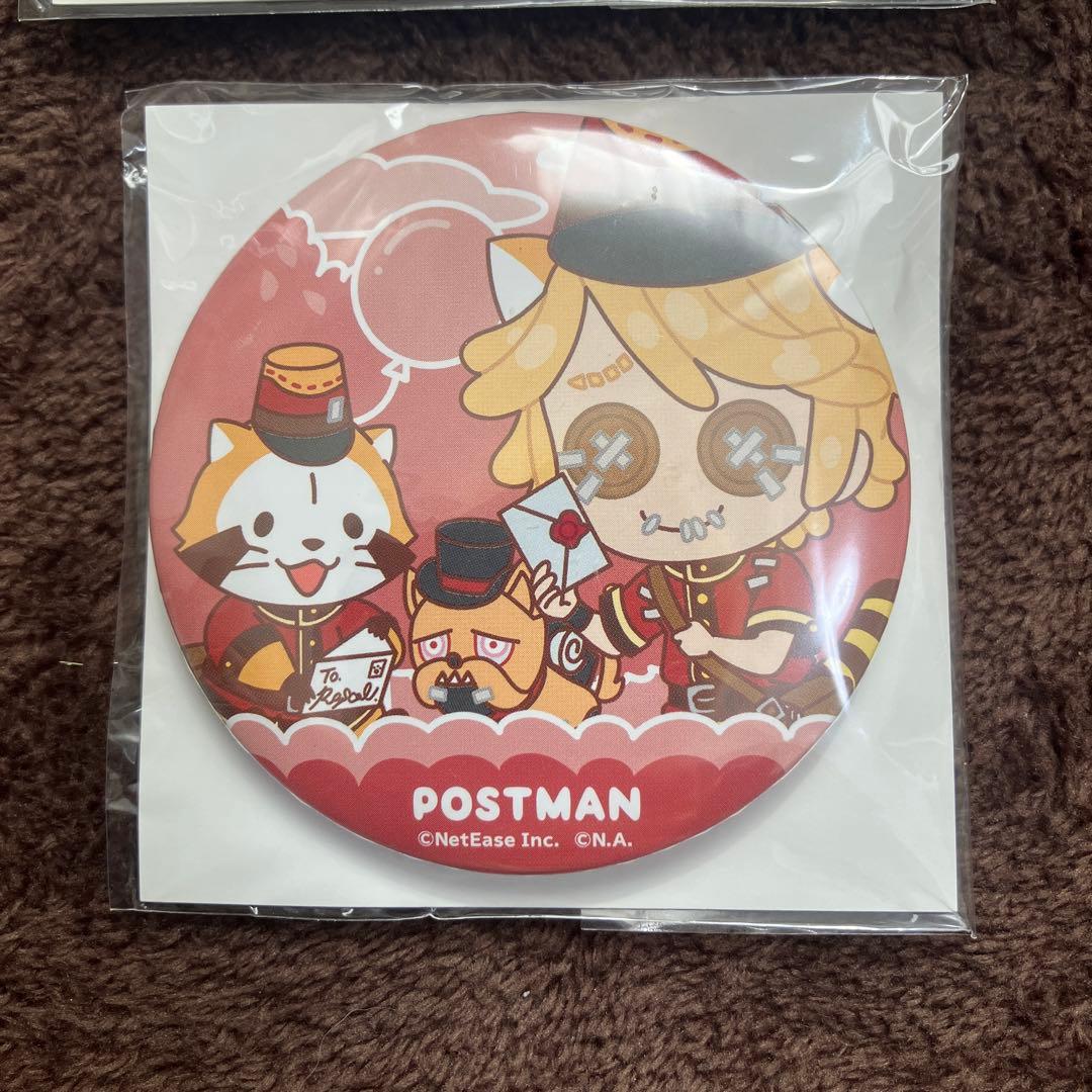 第五人格ポストマン缶バッジアクリルキーホルダーラスカル