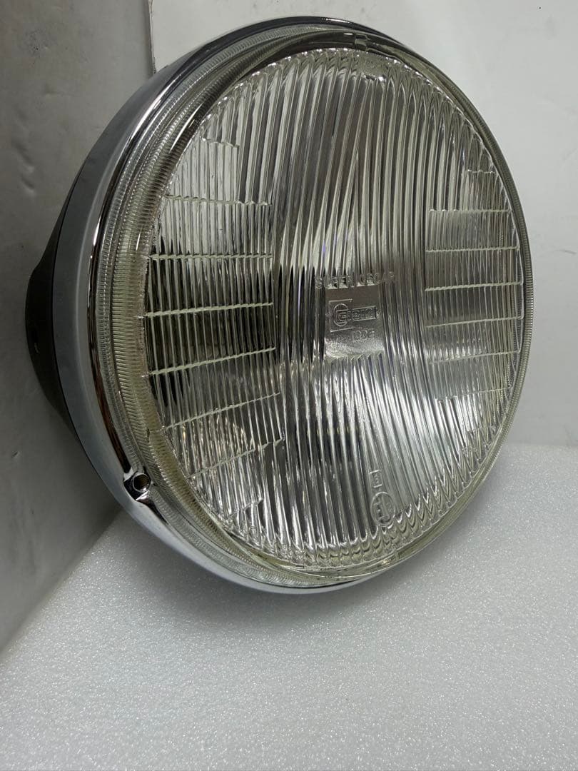 希少当時物180πシビエ凹レンズ付ヘッドライト/マーシャルCIBIE 希少