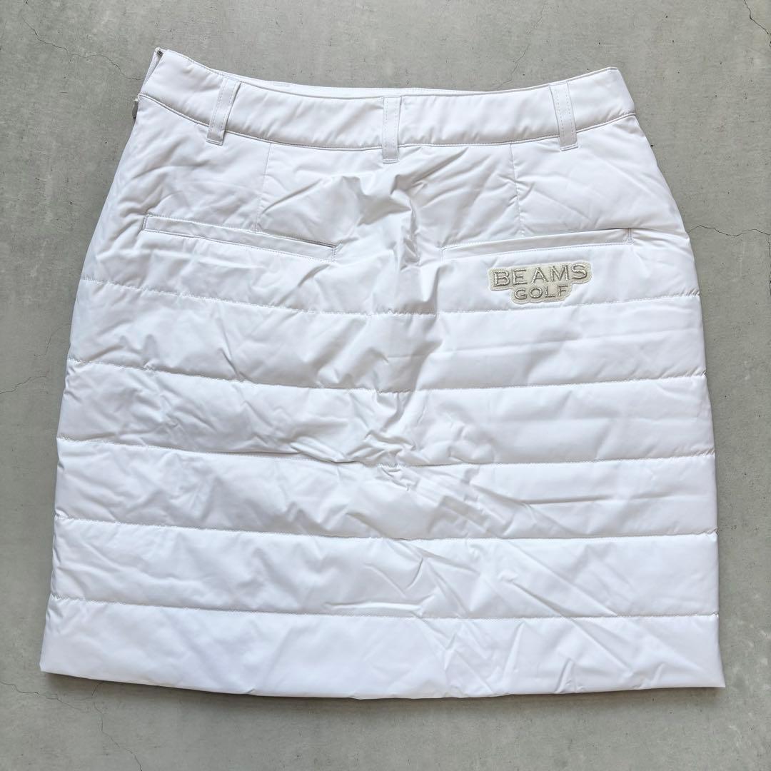 【極美品】BEAMS GOLF ビームスゴルフ パテッド 撥水スカート 中綿蓄熱