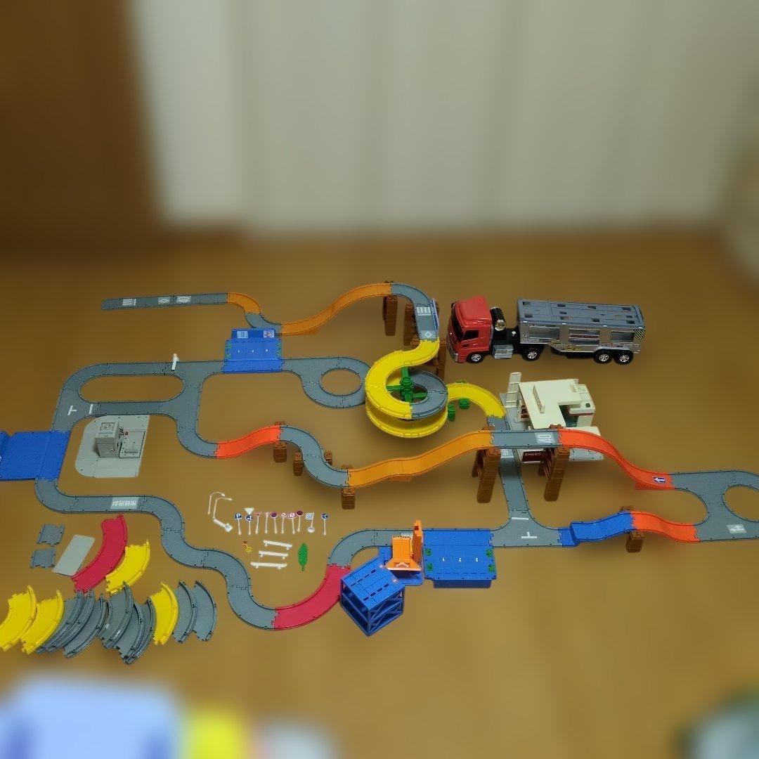 トミカ 道路コース やまみちドライブ　トミカビルディング