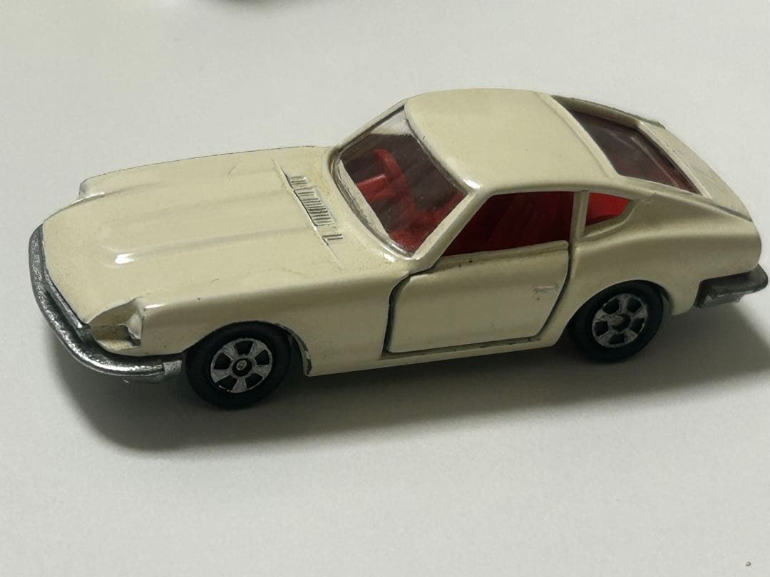 【当時物/色指定黒箱トミカ】 日本製No.5 フェアレディZ 1Aホイール