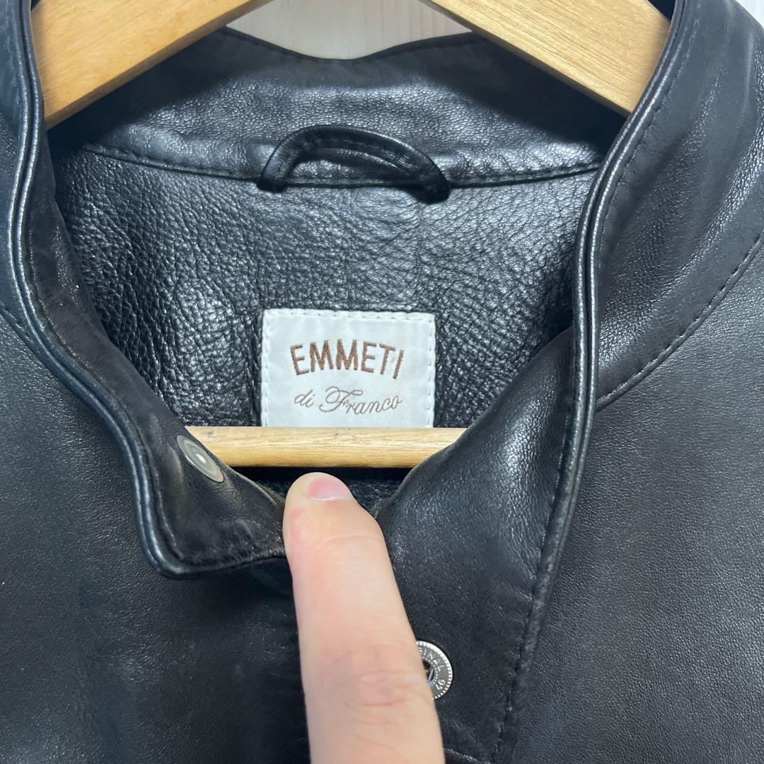 義雅さんオススメのEMMETI／エンメティ ANDREAのレザージャケットを