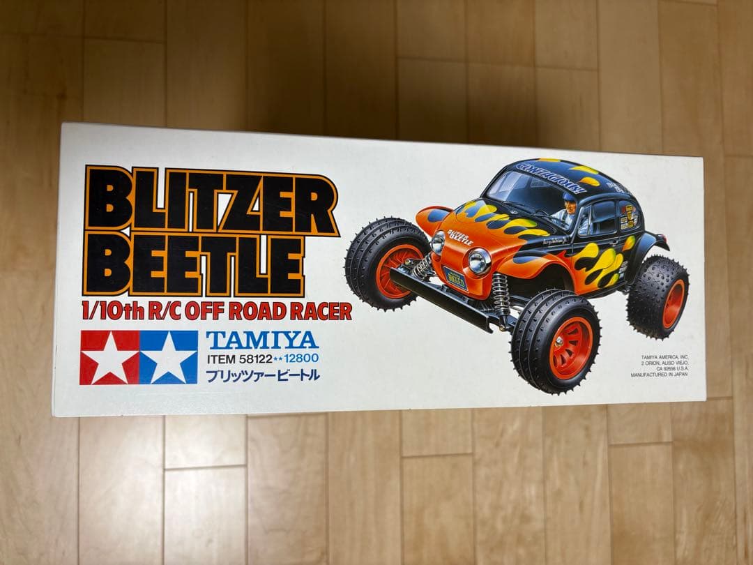 タミヤ1/10ラジコンキット　ブリッツァービートル
