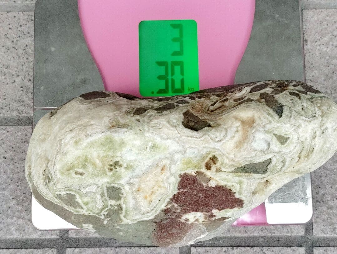 ☆アゲート原石☆糸魚川瑪瑙【横川・転石・川ズレ・ウブ3.3kg】