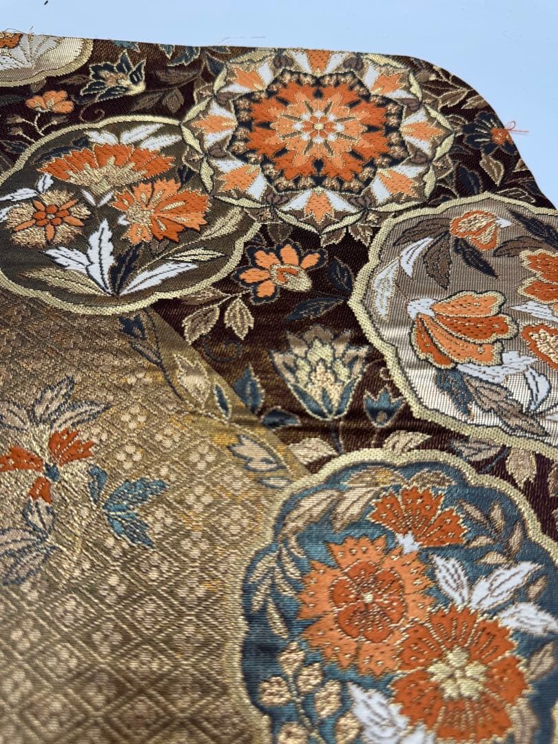 ハンドメイド　帯リメイクバッグ　ハンド バッグ 2way #409