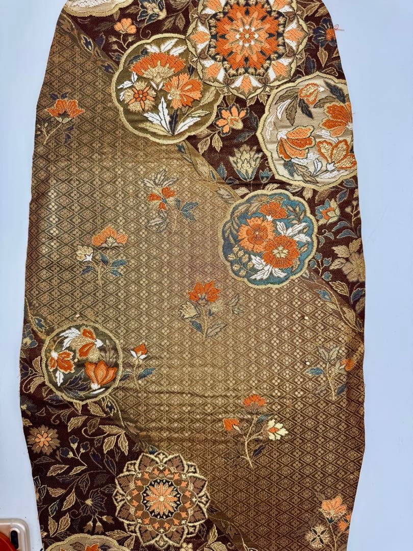 ハンドメイド　帯リメイクバッグ　ハンド バッグ 2way #409