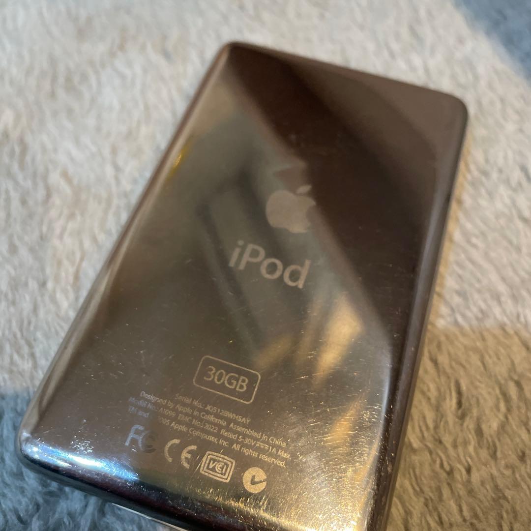 ジャンク】Apple iPod 30GB ホワイト A1099 - メルカリ