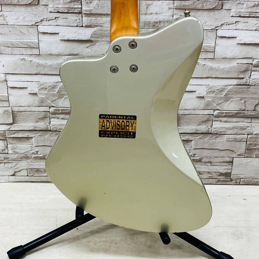 Burny バーニー エレキギター シャチ H-45 シルバー