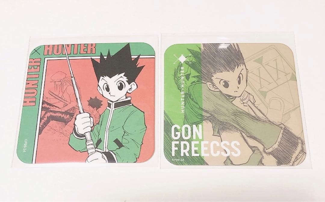 HUNTER×HUNTER 原作 アートコースター 第2弾 ゴン 2種 - メルカリ
