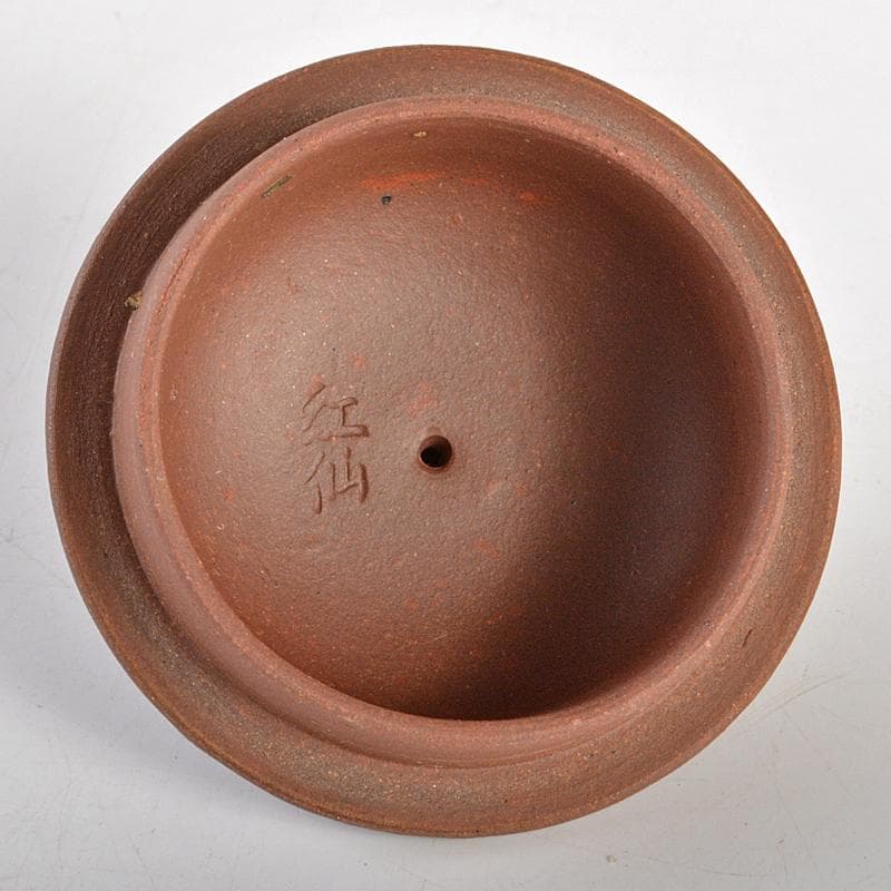 中国 中国宣興銘 紫砂 朱泥 急須 茶壷 D R7199