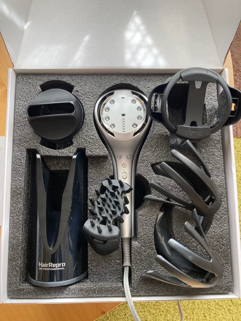 アデランス ヘアドライヤー KAMIGA スカルプケア 赤色LED 青色LED