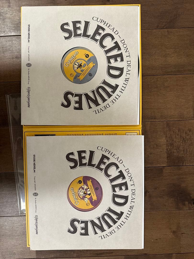 cuphead カップヘッド　ゲーム　サウンドトラック　レコード