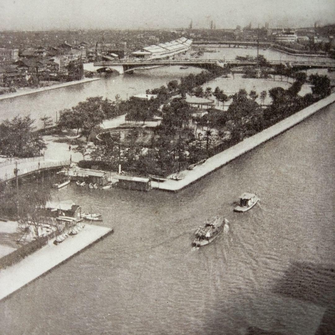 大阪の名所を輯めて　大阪方言入　絵葉書　16枚セット