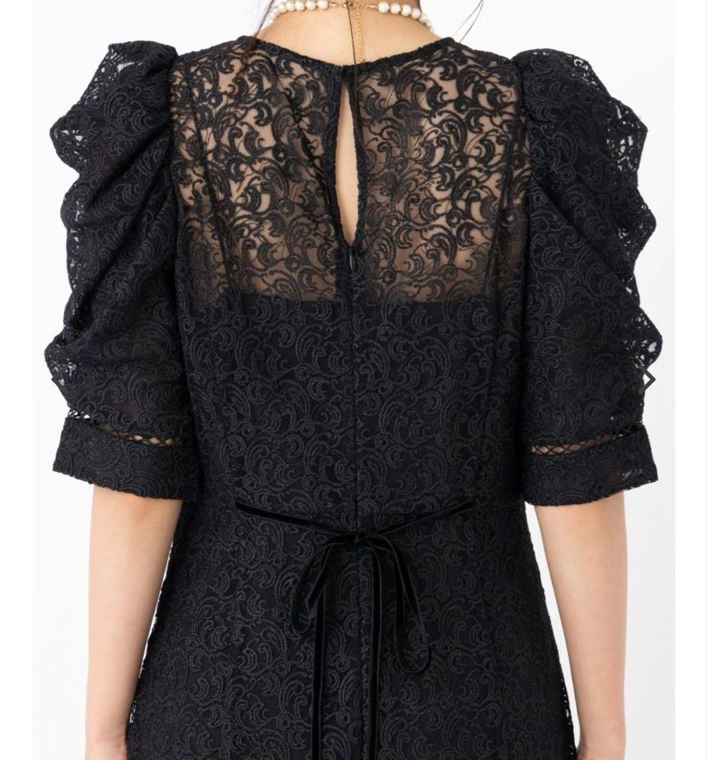 【美品】FRAY I.D パーティドレス　ブラック　結婚式