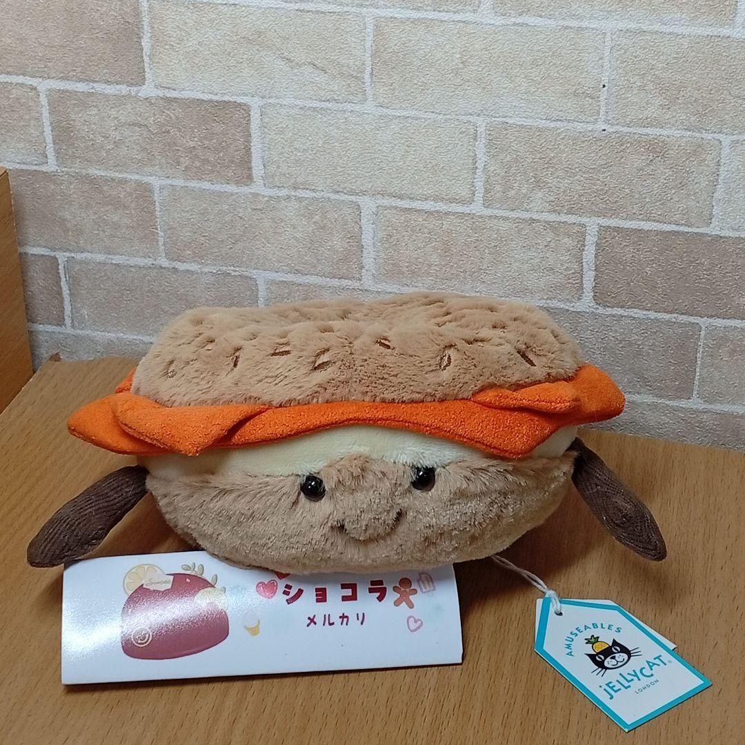 ジェリーキャット ベーグル Bagel 食べ物 jellycat ぬいぐるみ