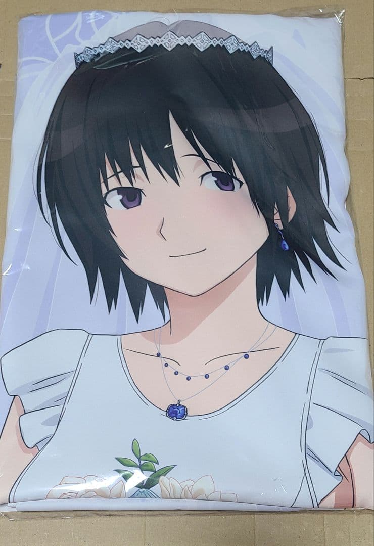 アマガミ SS + plus　七咲逢　ほぼ等身大 タペストリー　ウェディング水着