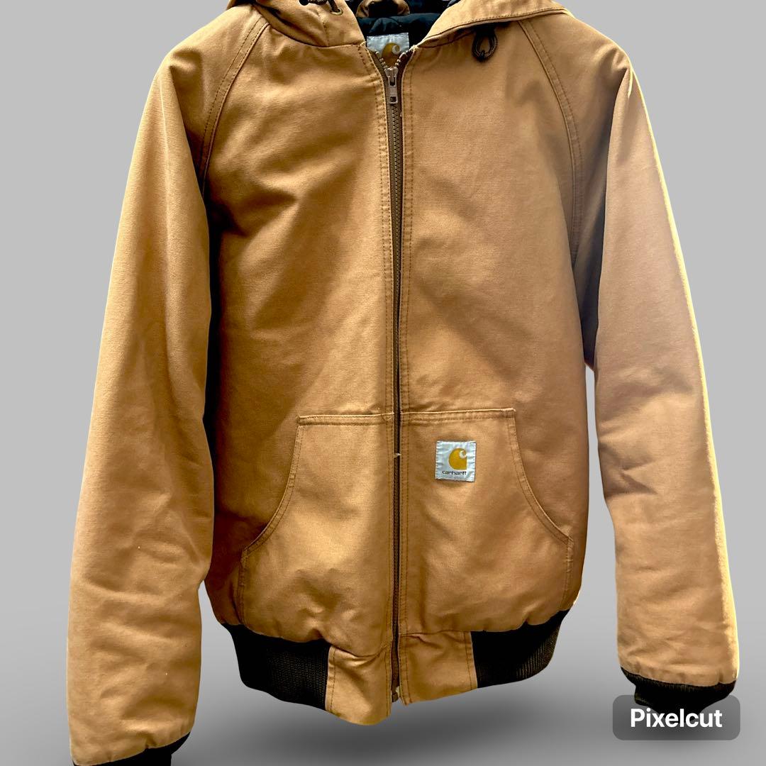 Carhartt ブラウンアクティブジャケット