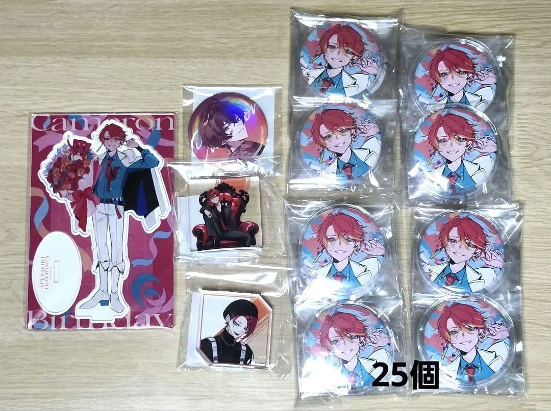 女子研究大学 女研 ファンミ 缶バッジ キャメロン 大人教 ニキ 専用