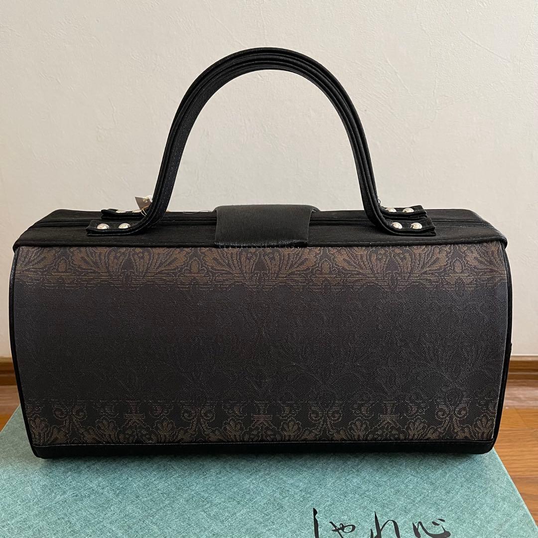 【新品未使用】西陣織 おしゃれ草履＆バッグセット Mサイズ シックモダン